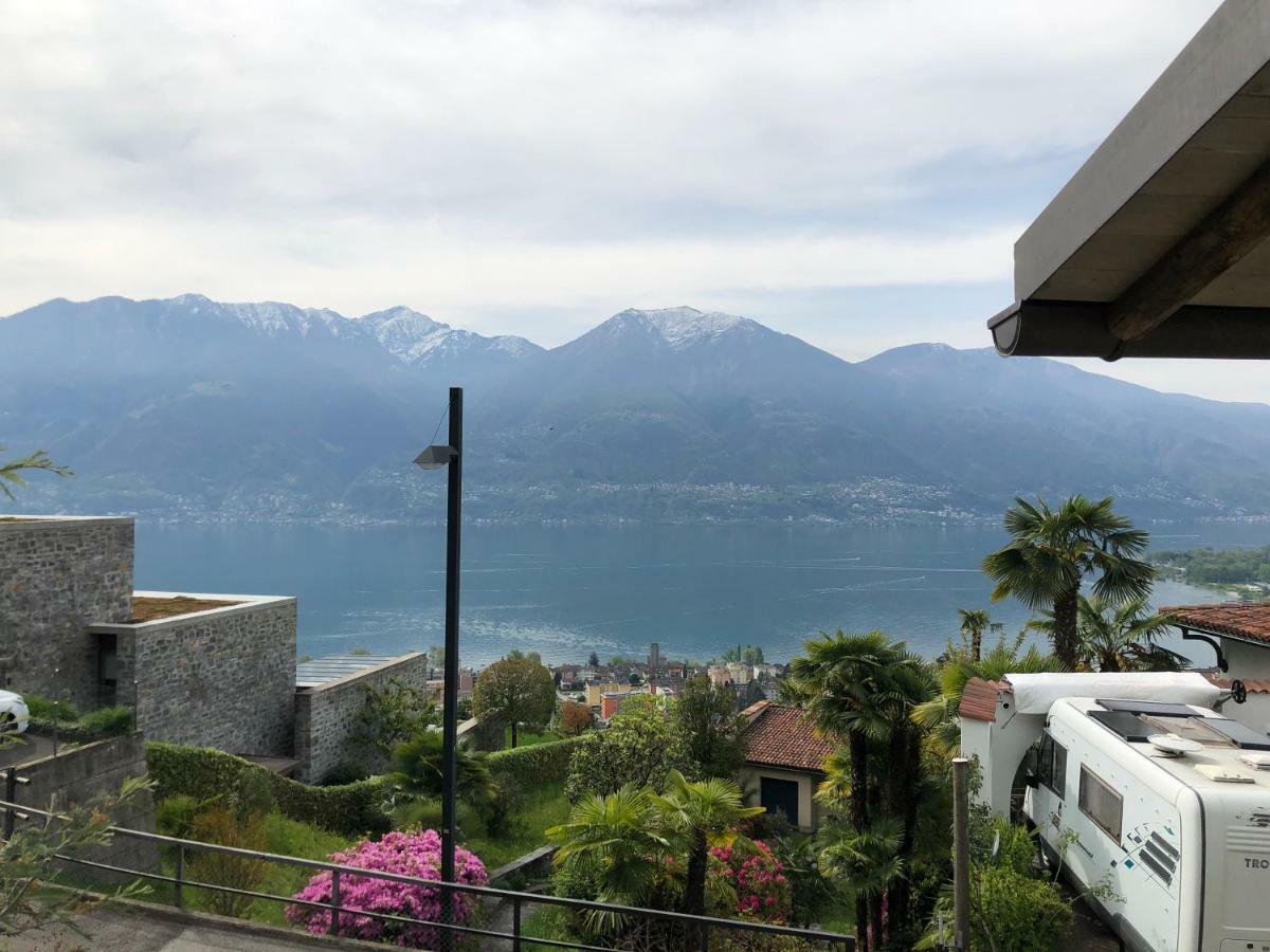 شقة Casa Amira - Locarno Brione sopra Minusio المظهر الخارجي الصورة