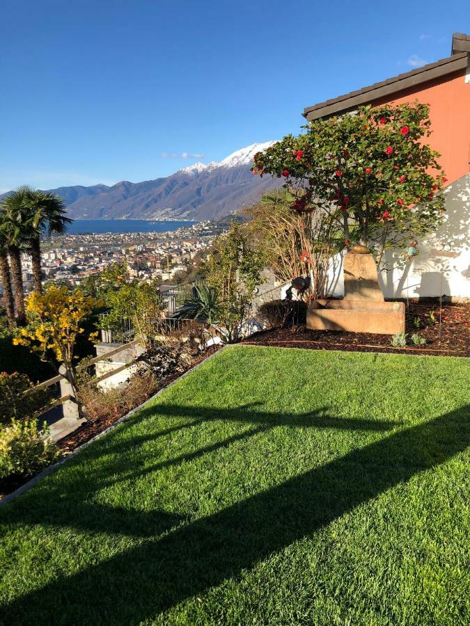 شقة Casa Amira - Locarno Brione sopra Minusio المظهر الخارجي الصورة