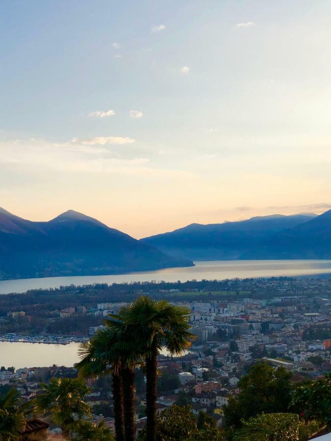 شقة Casa Amira - Locarno Brione sopra Minusio المظهر الخارجي الصورة