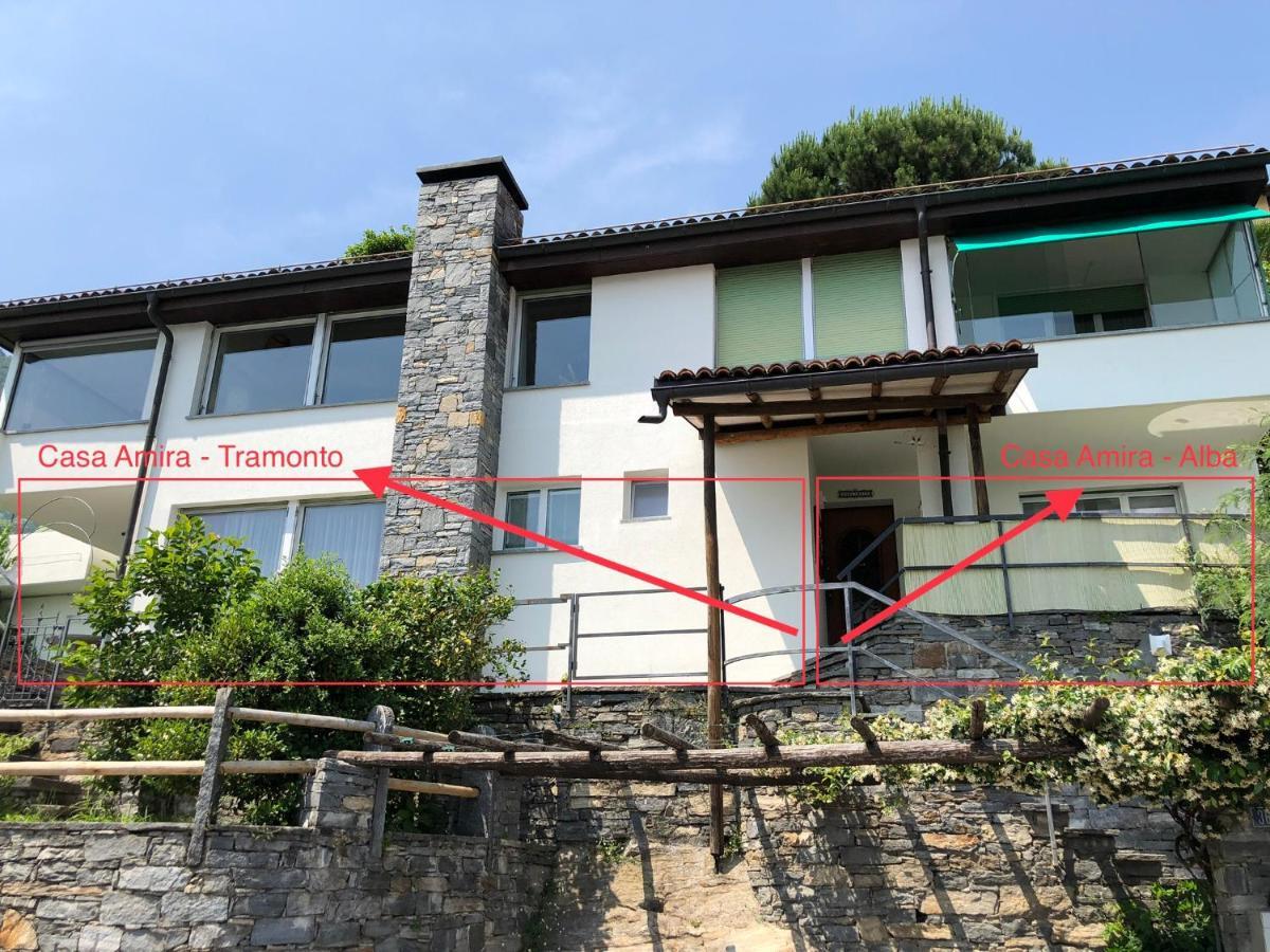 شقة Casa Amira - Locarno Brione sopra Minusio المظهر الخارجي الصورة